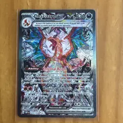 Pokemon TCG Charizard EX Holo Obsidian Flames Sir 223/197 - Image 1