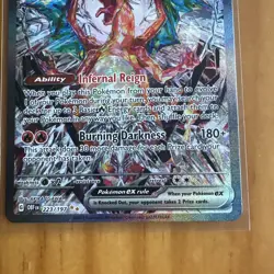 Pokemon TCG Charizard EX Holo Obsidian Flames Sir 223/197 - Image 3