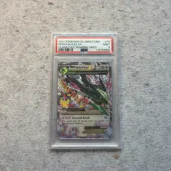 M Rayquaza EX 76 Celebrations Classic Collection Pokemon PSA 9 - Image 1