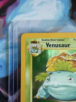 Pokemon TCG Venusaur Base Set 15/102 Holo Unlimited Holo Rare - MP - Image 3
