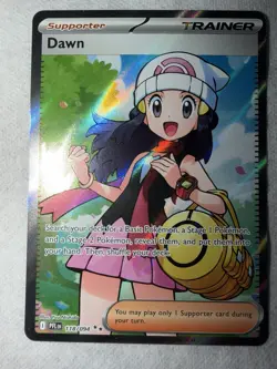 Pokemon TCG Dawn Phantasmal Flames Full Art Trainer 118/094 MINTY - Image 1
