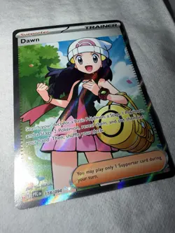 Pokemon TCG Dawn Phantasmal Flames Full Art Trainer 118/094 MINTY - Image 2