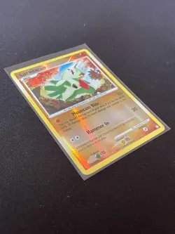 Larvitar 87/123 | 2007 Pokemon Mysterious Treasures Reverse Holo | MP - Image 2