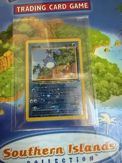 Pokemon Marill Southern Islands Holo English 2001 NEAR MINT/MINT 💎Swirls 💫💫 - Image 3