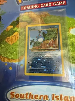 Pokemon Marill Southern Islands Holo English 2001 NEAR MINT/MINT 💎Swirls 💫💫 - Image 5