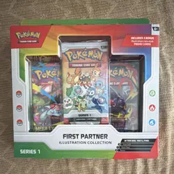 Pokemon First Partner Illustration Collection Series 1 Sealed SHIPS TODAY (x2) - Image 1