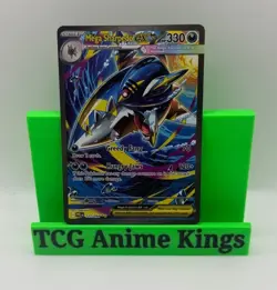 Mega Sharpedo ex 127/094 Special Illustration SIR Pokemon Phantasmal Flames - Image 1