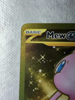Pokemon TCG Mew Ex S&V 151 Hyper Rare Gold 205/165 MINTY - Image 5