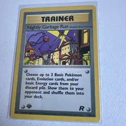 Nightly Garbage Run 1st edition Team Rocket 77/82 WOTC vintage Pokemon - Image 1