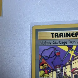 Nightly Garbage Run 1st edition Team Rocket 77/82 WOTC vintage Pokemon - Image 3