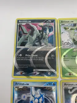 Pokemon TCG Arceus Lv.100 AR1 AR9 Complete Set Arceus, (READ DESCRIPTION) - Image 2