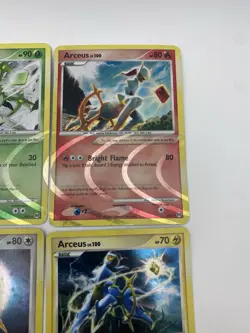Pokemon TCG Arceus Lv.100 AR1 AR9 Complete Set Arceus, (READ DESCRIPTION) - Image 4