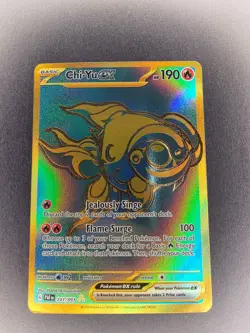 Pokemon TCG - Chi-Yu ex 241/091 - Paldean Fates - Hyper Rare - NM+ - Image 1