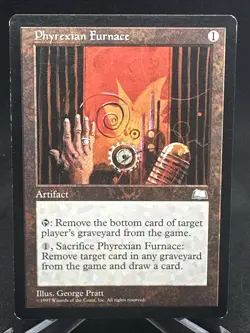 Phyrexian Furnace Weatherlight Magic the Gathering Card - Image 1