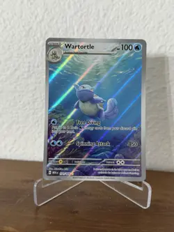 Wartortle 171/165 Sv: Scarlet & Violet 151 Holo Pokemon Card Illustrated Rare - Image 1