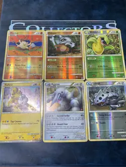 Pokemon Holo Lot Raikou Aggron HGSS DP Reverse Cards - Image 1
