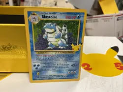 Pokemon Blastoise 2/102 Celebrations: Classic Collection Holo Card 25th EX Rare - Image 3
