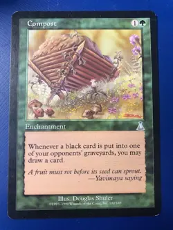 Compost 1999 Urza's Destiny Magic Cards, COMBINED SHIPPING - Image 1