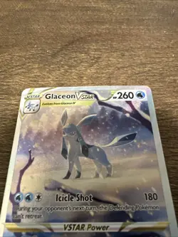 Glaceon VSTAR Crown Zenith: Galarian Gallery Holo Card GG40/GG70 NM Condition - Image 2