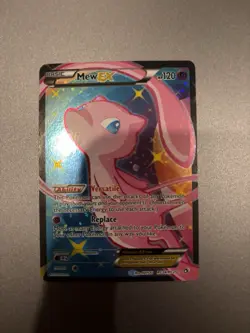 Mew EX Full Art Ultra Rare Holo Pokemon Card RC24/RC25 Legendary Treasures - Image 1