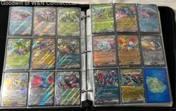 Pokemon Card Binder Lot 5 Lbs EX GX V Holo Vintage & Modern (108 Cards) - Image 2