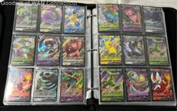 Pokemon Card Binder Lot 5 Lbs EX GX V Holo Vintage & Modern (108 Cards) - Image 4