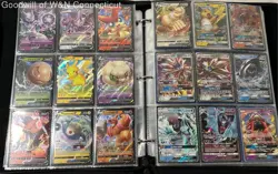 Pokemon Card Binder Lot 5 Lbs EX GX V Holo Vintage & Modern (108 Cards) - Image 5