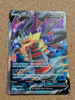 Giratina V Holo - Full Art Ultra Rare - Pokemon Card Lost Origin - 185/196 - NM - Image 1