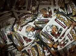 pokemon darkness ablaze fun pack!! 3 Card Pack! - Image 1