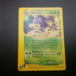 WEEZING 70/165 - RARE NON-HOLO - Expedition - eREADER - WOTC POKEMON CARD - NM/M - Image 3