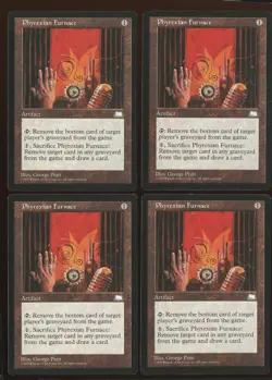 4x Phyrexian Furnace Uncommon Ex/NM- Weatherlight Playset Magic Gathering MTG - Image 3