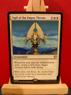 Sigil of the Empty Throne - Commander Masters - Rare - NM - MTG - Image 1