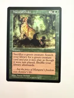 🌿 Natural Order – Near Mint (Never Played) | MTG Sorcery #2 - Image 1