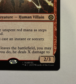 Electro, Assaulting Battery NM Marvel's Spider-Man Magic the Gathering SPM #76 - Image 3