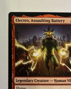 Electro, Assaulting Battery NM Marvel's Spider-Man Magic the Gathering SPM #76 - Image 5