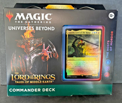 MTG The Hosts Mordor Commander Deck, LOTR Tales of Middle Earth, New/Sealed - Image 1