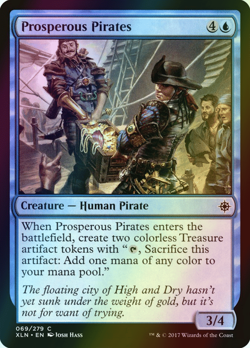 MTG Prosperous Pirates Foil ** Ixalan ** English (NM) - Image 1