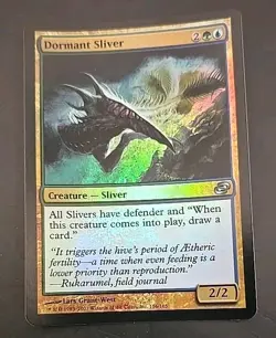 Dormant Sliver Planar Chaos MTG Foil Lightly Played - Image 1