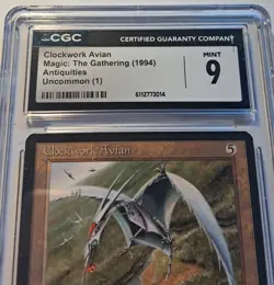 Clockwork Avian Antiquities Uncommon Magic the Gathering MTG CGC 9 Mint - Image 4