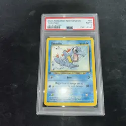 2000 POKEMON NEO GENESIS 1ST ED #80 TOTODILE PSA 9 - Image 4