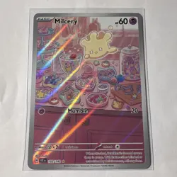 Pokemon Milcery Sv07: Stellar Crown 152/142 Illustration Rare Holo - Image 1