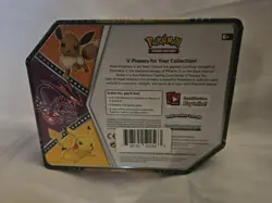 Pokemon TCG V Powers Tin Pikachu New Factory Sealed New - Image 2