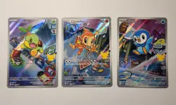 Pokemon 30th Anniversary First Partner Pack Turtwig, Chimchar, Piplup - Image 1