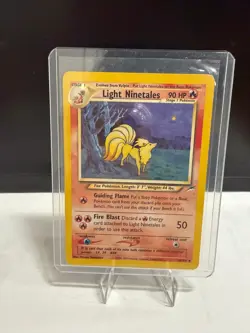 Light Ninetales 50/105 Uncommon Neo Destiny Pokemon Near Mint - Image 1