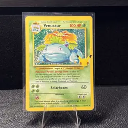 Venusaur 15/102 Pokemon Card - Celebrations: Classic Collection - NM - Image 1