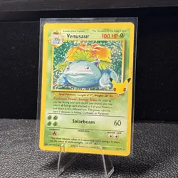 Venusaur 15/102 Pokemon Card - Celebrations: Classic Collection - NM - Image 3