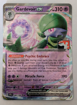 POKEMON ~ GARDEVOIR EX ~ 086/198 ~ PLAY STAMPED PRIZE PACK SERIES HOLO ~ NM - Image 1