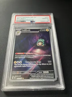 2023 POKEMON OBF EN-OBSIDIAN FLAMES ILLUSTRATION RARE #201 BELLIBOLT PSA 10 - Image 1