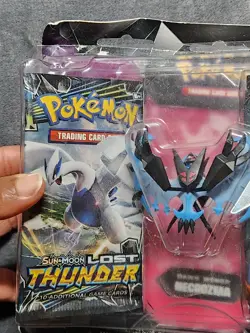 Pokemon TCG Figure Blister Pack Sun And Moon era Dawn Wings Necrozma - Image 4