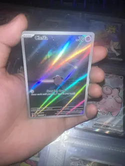 Cleffa 202/197 Pokemon TCG Obsidian Flames Illustration Rare Near Mint - Image 2